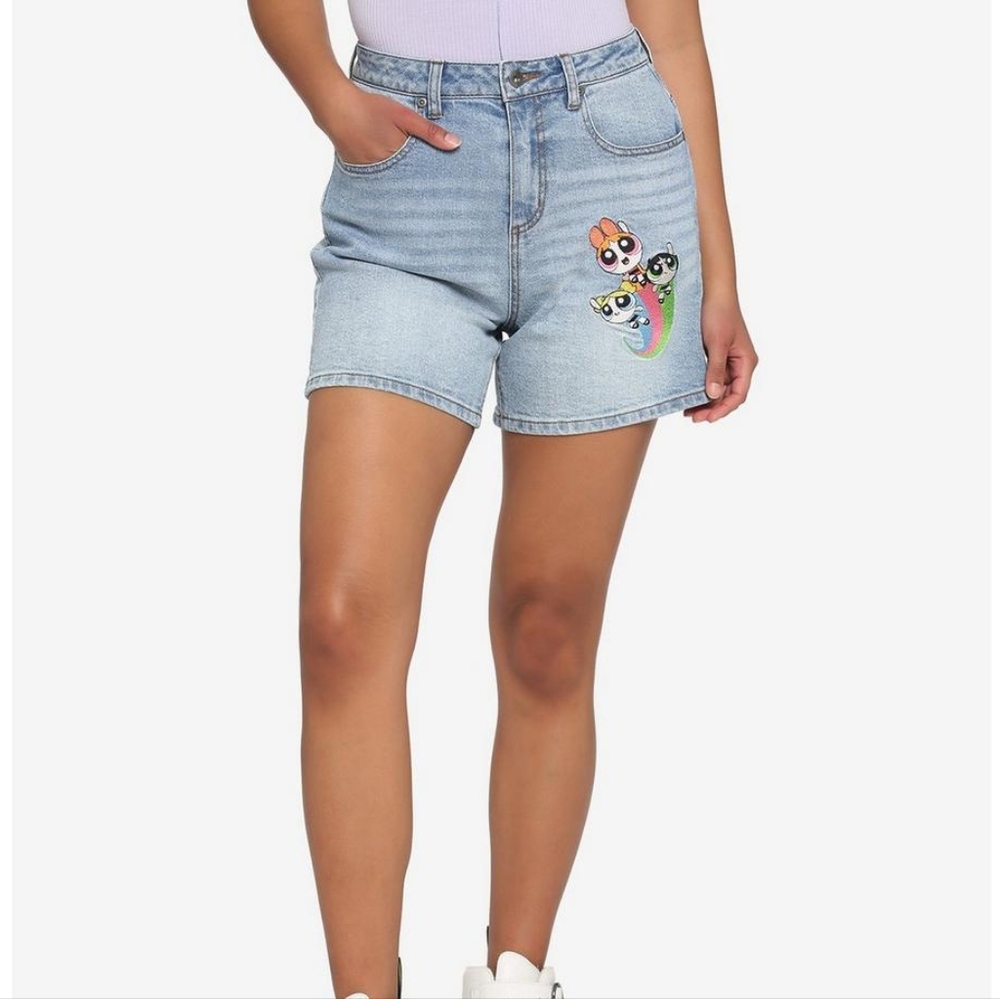 The Powerpuff Trio Mom Shorts-size 5